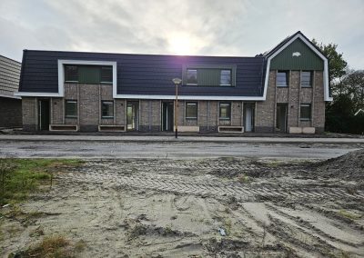 Metselwerk 22 woningen Nunspeet