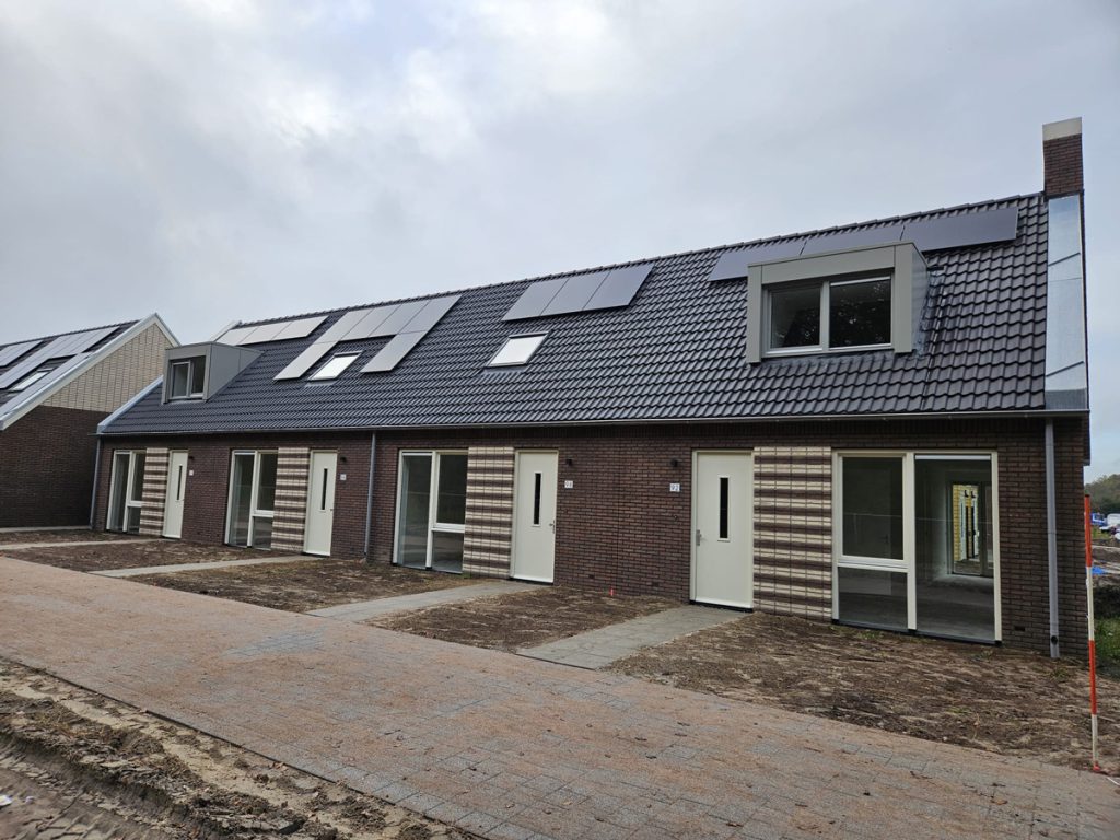 Metselwerk 10 woningen Nunspeet