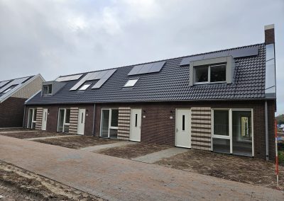 Metselwerk 10 woningen Nunspeet