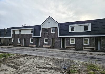 Metselwerk 22 woningen Nunspeet