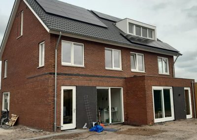 Metselwerk 10 woningen Ruinerwold