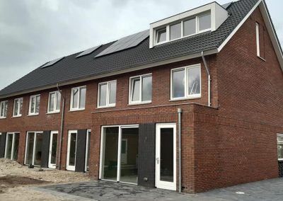 Metselwerk 10 woningen Ruinerwold