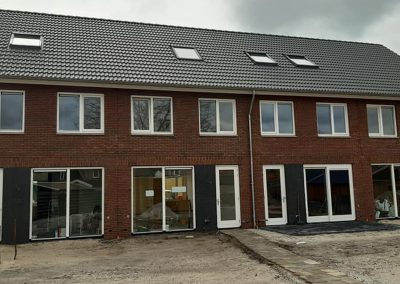 Metselwerk 10 woningen Ruinerwold