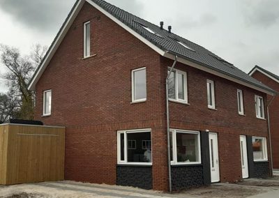 Metselwerk 10 woningen Ruinerwold