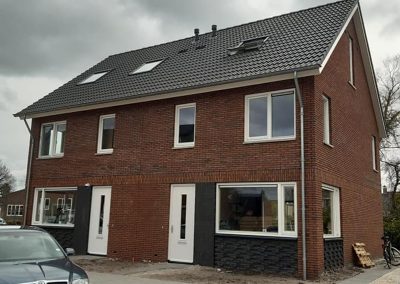 Metselwerk 10 woningen Ruinerwold