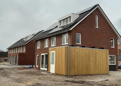 Metselwerk 10 woningen Ruinerwold