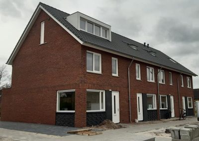 Metselwerk 10 woningen Ruinerwold